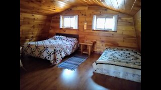 Amish Built Cabin, Michigan