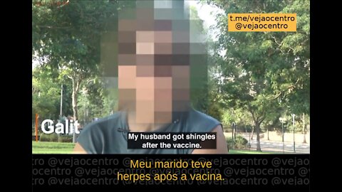 THE TESTIMONIES PROJECT: VÍTIMAS DA VACINA PFIZER EM ISRAEL - PARTE 6: PROBLEMAS NA PELE