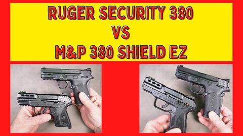 Ruger Security 380 Light Rack vs M&P Shield 380 EZ Features Comparison