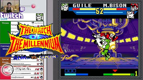 (NeoGeo Pocket Color) SNK vs. Capcom Match of the Millennium - 07 - Guile - Lv Gamer. Guile S*cks B@