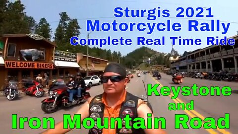 Keystone and Iron Mountain Road during the Sturgis Motorcycle Rally