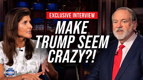 HILARIOUS! Trump Told Nikki Haley to Make Him Seem CRAZY! | Huckabee