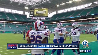 Palm Beach County running backs on display in NFL playoffs