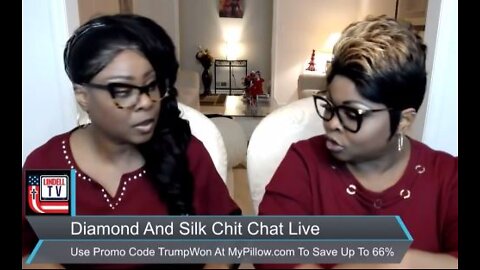 Diamond and Silk on Live Chit Chatting about Whoopi, Bill Maher and the False narrative