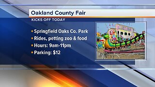 Oakland County Fair kicks off Friday