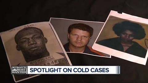 Detroit's Most Wanted: US Marshals hope to heat up cold case files