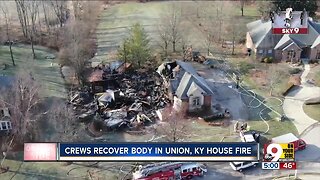 Crews recover woman's body after Union, Ky. house fire