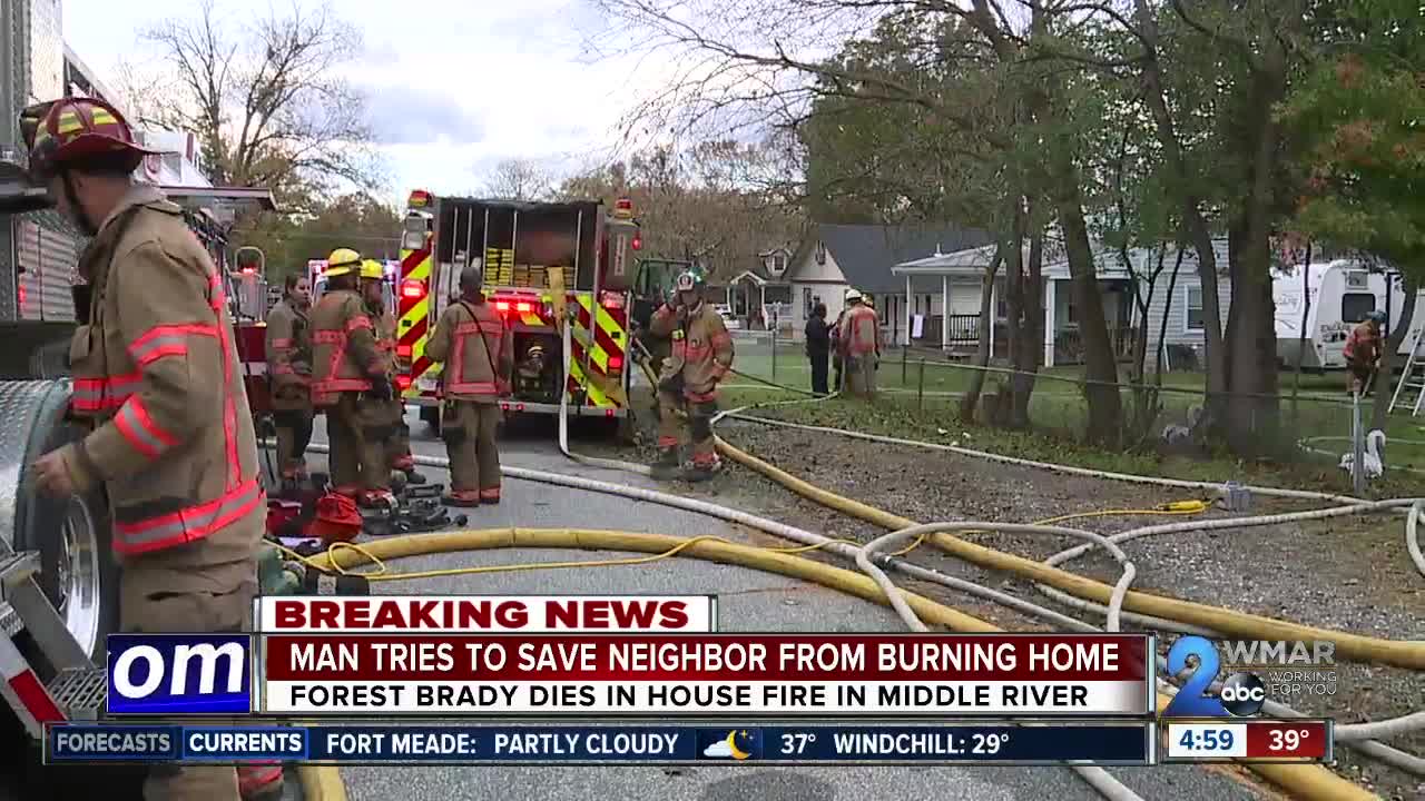 Man dies in house fire in Middle River