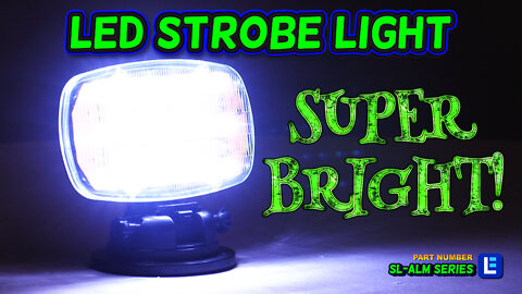LED Strobe Lights - SUPER BRIGHT Magnetic 100% Portable Beacon