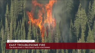 East Troublesome Fire explodes in size to 170K acres, forcing evacuations around Grand Lake, Estes Park