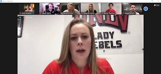 UNLV Lady Rebels Basketball Team gets ready for the new sesaon