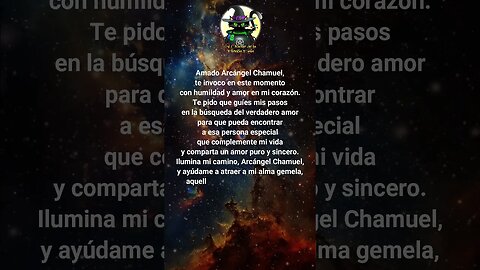 🌸Arcángel CHAMUEL🌸Oración para atraer a tu ALMA GEMELA😇short