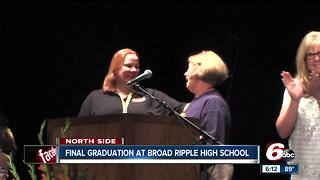 Last graduating class at Broad Ripple High School