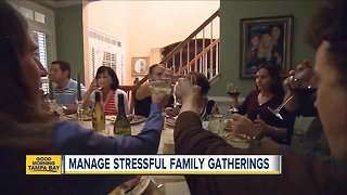 How to manage stressful family gatherings