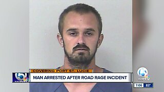 Man arrested in road rage incident in Port St. Lucie