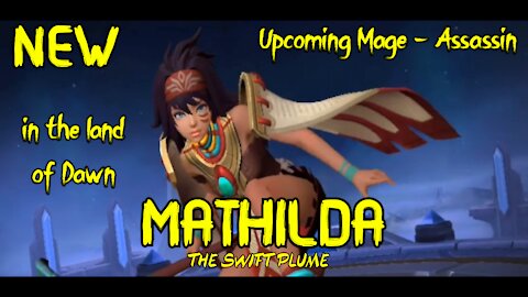 Mobile Legends - Mathilda The Swift Plume | New Hero 2020~2021 Highlights | Skill Details & Gameplay