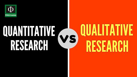Quantitative Research vs Qualitative Research