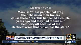 Avoid wildfire risks involving your vehicle