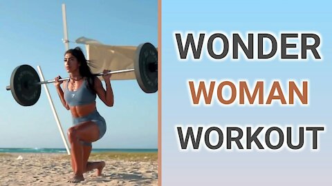 Wonder Woman Workout 💪 #stepstofitness
