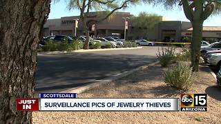 Surveillance pictures released from Scottsdale jewelry robbery