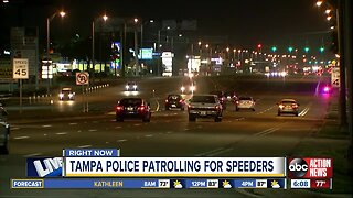 Tampa Police cracking down on speeders on dangerous roads