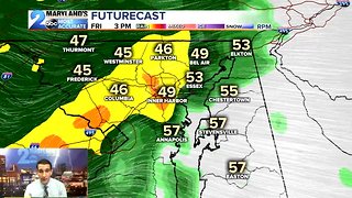 Rain Again Friday, Dry Weekend