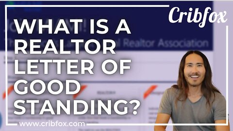 What is a Realtor Letter of Good Standing?