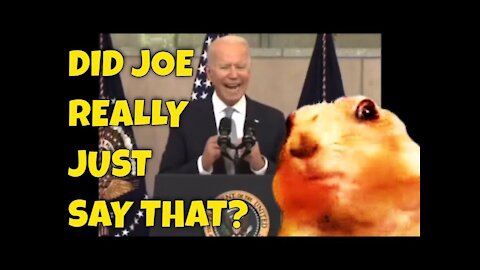 Did Joe Biden really just say that OUT LOUD?