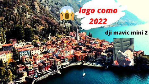 lake como 2022 full hd | drone dji mavic mini 2 amzing| italy