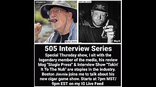 Interview with Boston Jimmie of Stogie Press