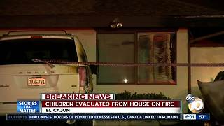 21 people rescued from house fire in El Cajon