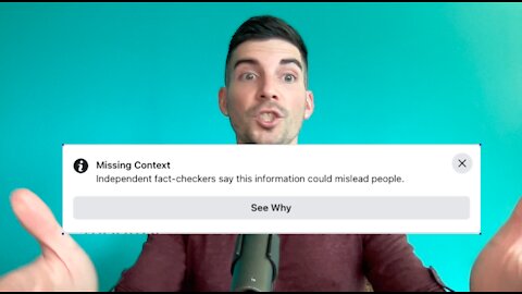How Facebook LIES Using the "Missing Context" Label