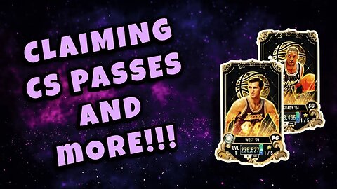 CLAIMING FREE JERRY WEST & TMAC CS PASS AND KOTC EVENT REWARDS IN NBA 2K MOBILE!!!