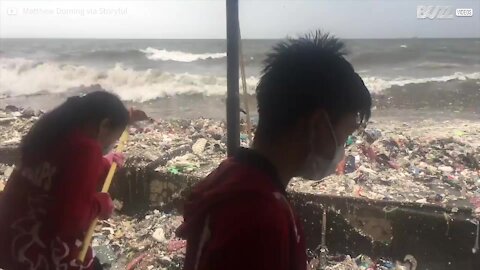 Impressionante inquinamento nelle Filippine