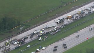 Fatal crash shuts down I-75 SB at Fowler