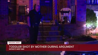 Toddler shot by mother during argument