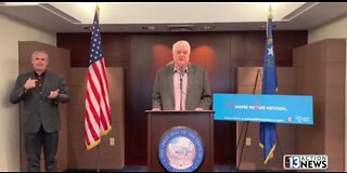 Nevada Gov. Sisolak updates the states COVID-19 response and unemployment