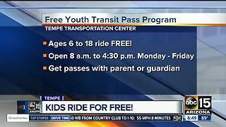 How you child can ride the bus for free