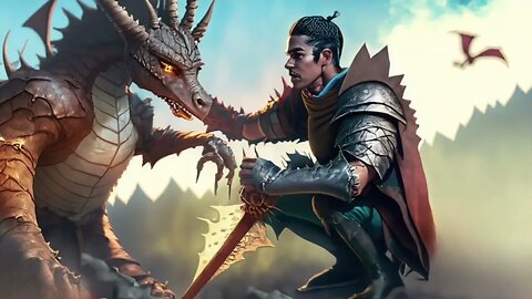 Dragon and the Brave Knight Story | A Tale of Friendship and Fire the Face of Fear @talefuxion
