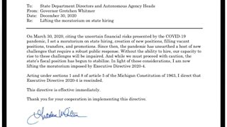 Hiring Freeze for Michigan State workers lifted