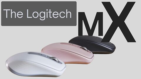 The Logitech MX Anywhere 3S Compact Wireless Mouse.