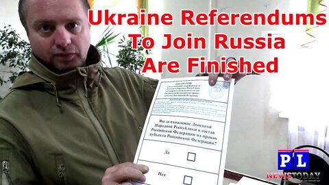 Ukraine Referendum To Join Russia Ends In Donetsk