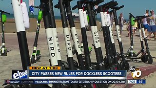 San Diego City Council passes scooter regulation package