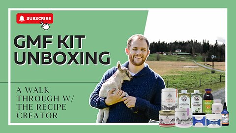 Unboxing the Goat Milk Formula Recipe Kit