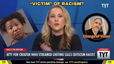 I actually agree with Ana on TYT....Meatball isn't a victim of racism....
