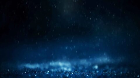 🔴 Relax More in 2 Minutes to Heavy Rain and Thunder. Dark Screen Rainfall, ASMR Sleep Rain Sounds