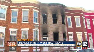 Deadly Fire in West Baltimore