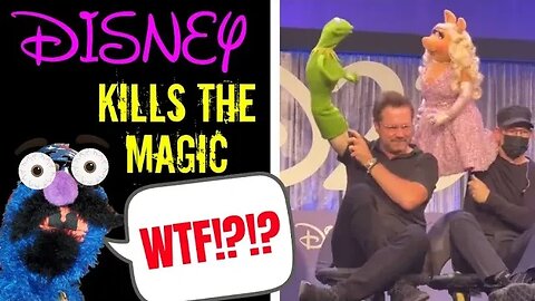 The Magic of the Muppets Destroyed by Disney at D23 | Epic Fail Showing Puppeteers on Full Display
