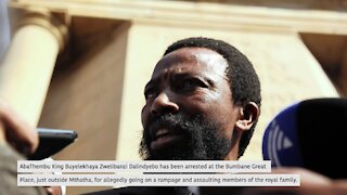 South Africa Cape Town - AbaThembu King Buyelekhaya Dalindyebo arrested after palace dispute turns violent (ohm)