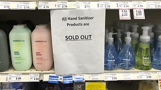Shoppers Stock Up On Hand Sanitizer; CDC Says Still Wash Your Hands
